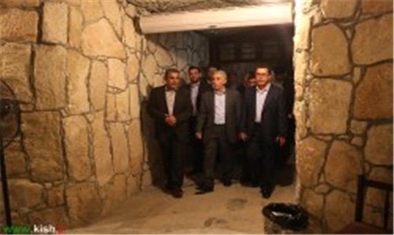 افتتاح فاز سوم شهر زیر زمینی کاریز در گرامیداشت روز کیش