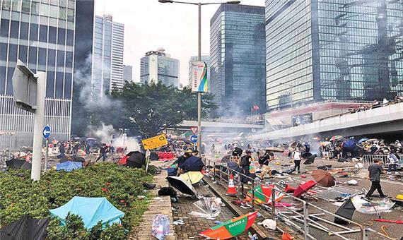 روز آتش و خشم در هنگ‌کنگ