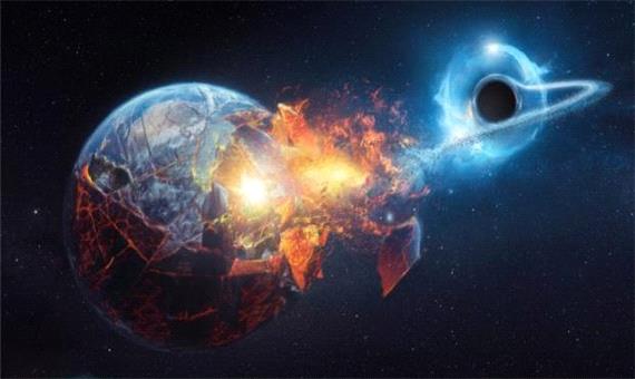 پایان حیات زمین با ورود سیاهچاله به منظومه شمسی