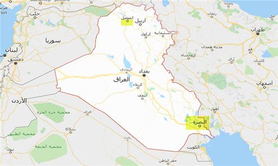 انفجارهای متعدد در یک شرکت نفت عراق