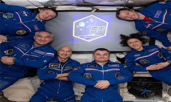 جدیدترین عکس دورهمی فضانوردان در ایستگاه فضایی بین‌المللی