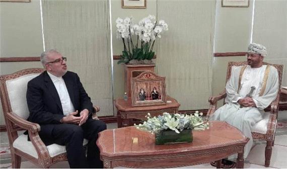 دیدار وزیر نفت ایران با وزیر امور خارجه عمان