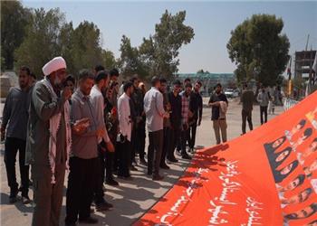 میثاق دانشجویان دانشگاههای تهران با شهدای مدرسه میناب